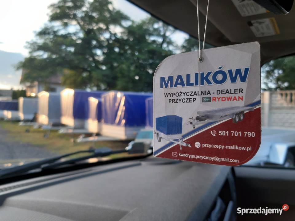 Przyczepki samochodowe sprzedaż wynajem MALIKÓW Kielce