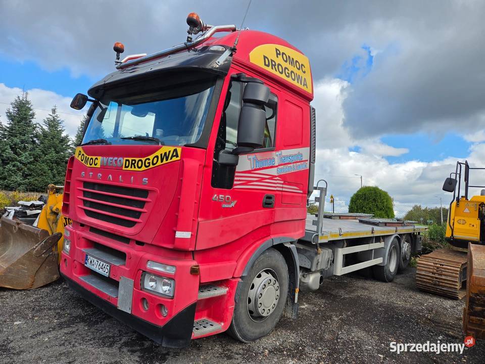 Iveco stralis pomoc drogowa laweta