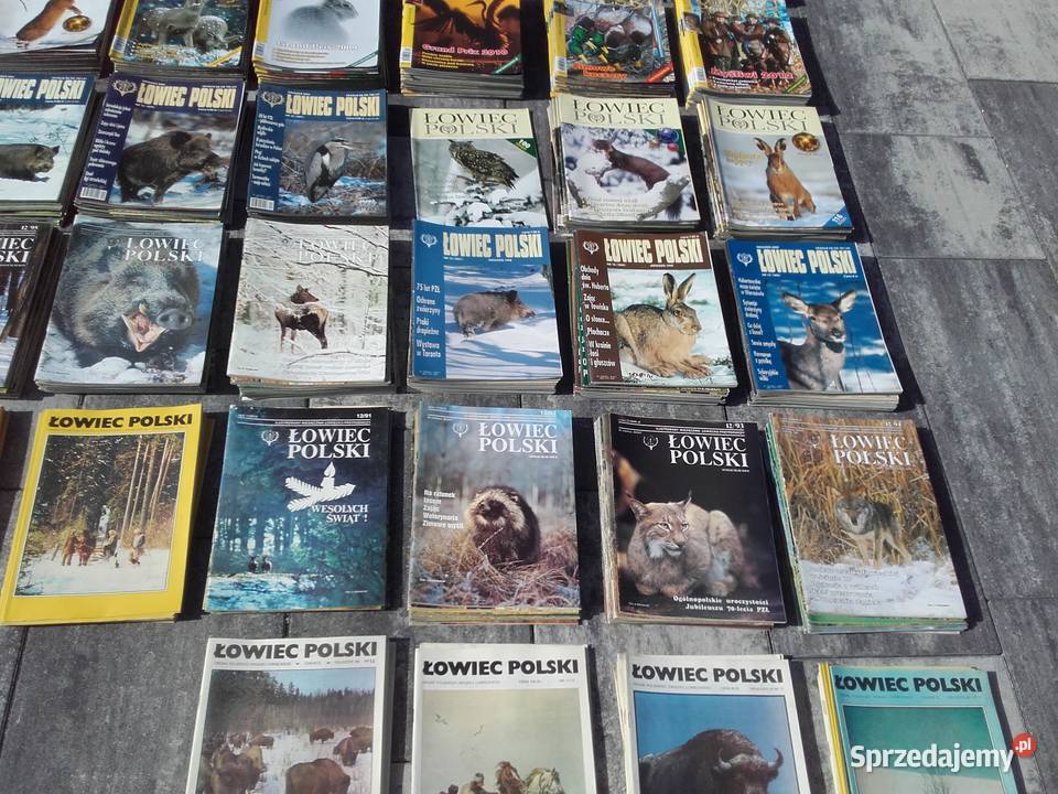 Łowiec Polski kolekcja 393 gazet myślistwo Kraków