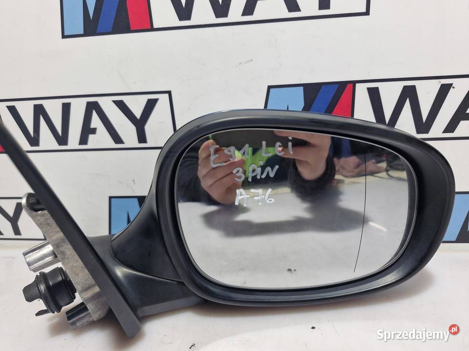 BMW 3 E90 E91 LCI LUSTERKO PRAWE 3PIN EUROPA