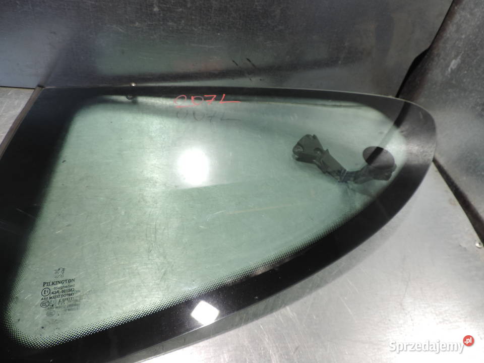 PEUGEOT 207 3D 3 DRZWI SZYBA KAROSERYJNA LEWY Karoseryjne Nowy Sącz