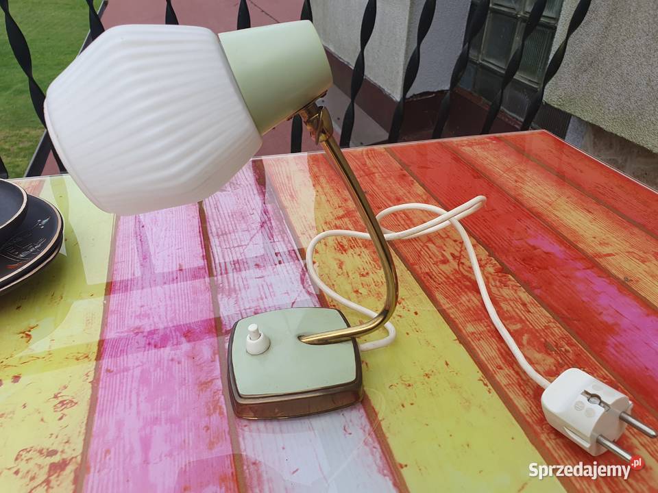 Stara lampa z lat 50 Myszków
