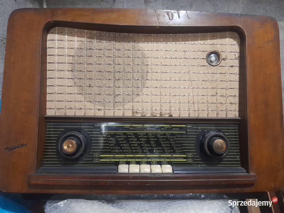 Zabytkowe radio Wola I Katowice