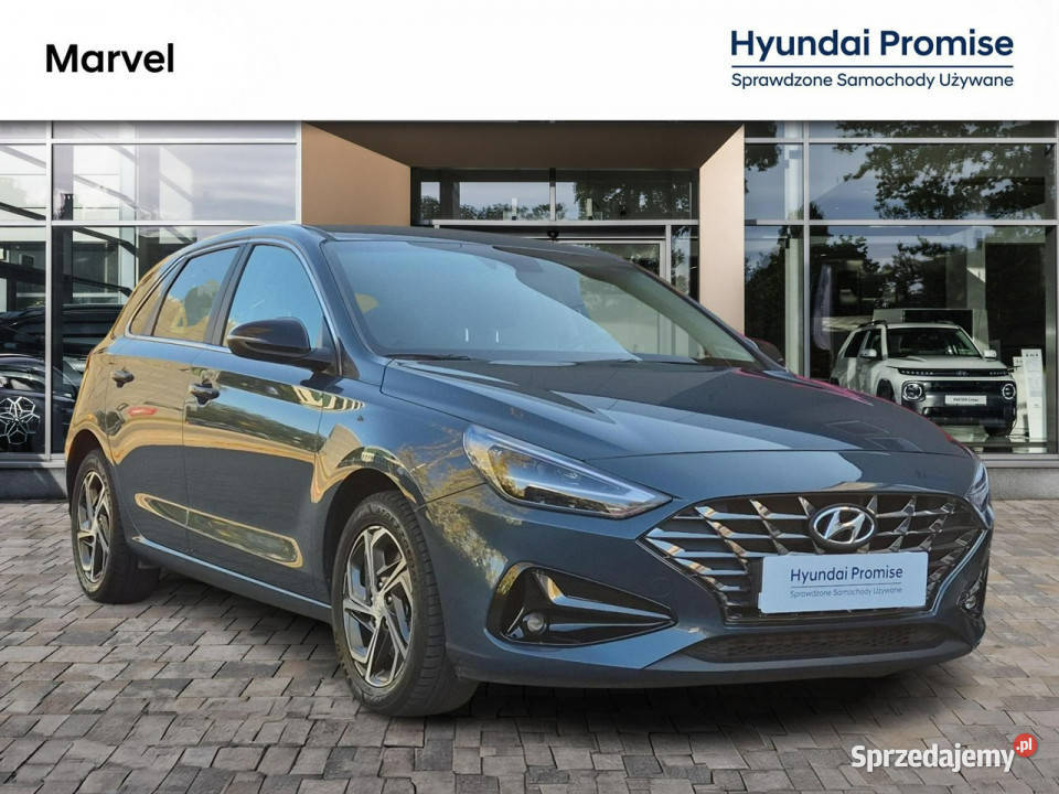 Hyundai i30 10 TGDI 6MT 120 WersjaSmart Pakiet asystent pasa ruchu Łódź