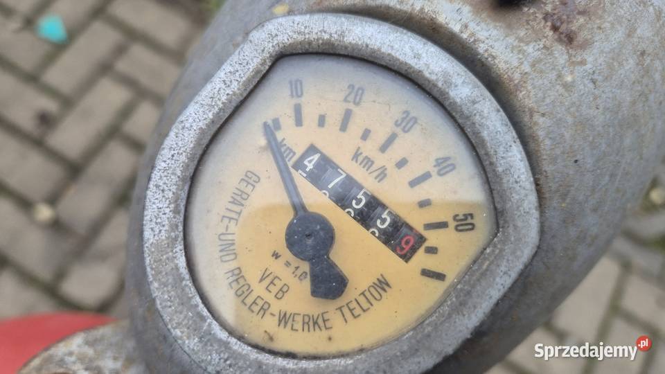 Simson sr2 zarejestrowany benzyna