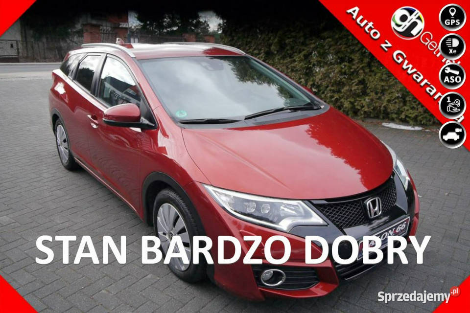 Honda Civic 16 Led Xenon Kamera Stan Idealny czujnik deszczu Częstochowa