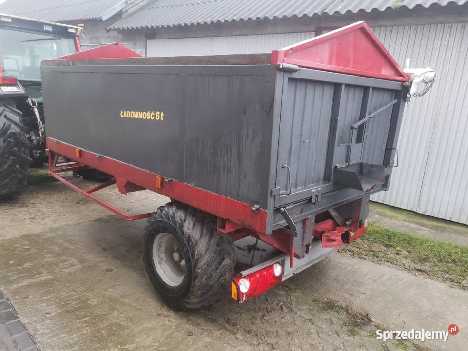 Przyczepa wywrotka nieuszkodzony Opatkowice Drewniane
