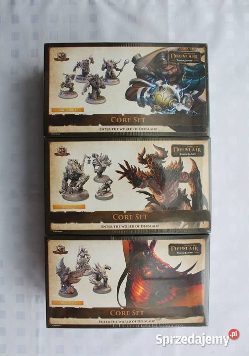 Core Set World Of Deuslair Dungeons And Lasers Bielsko-Biała