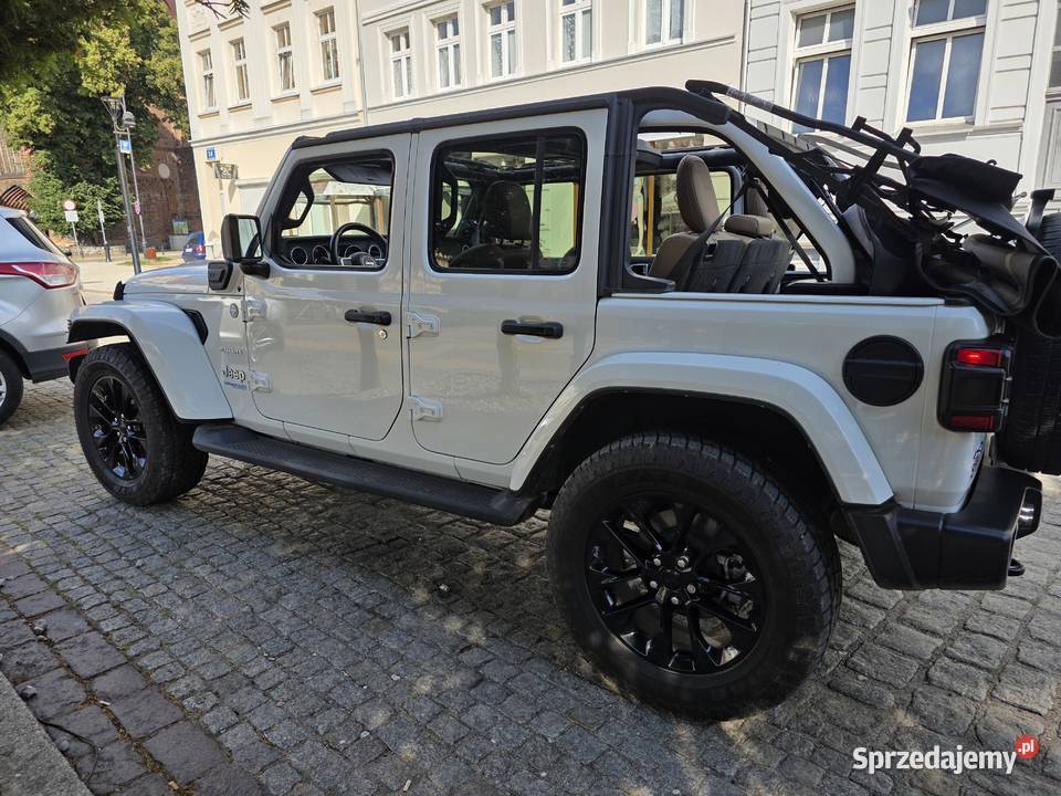 jeep wrangler sahara 20 turbo phev plugin hybrid Białogard
