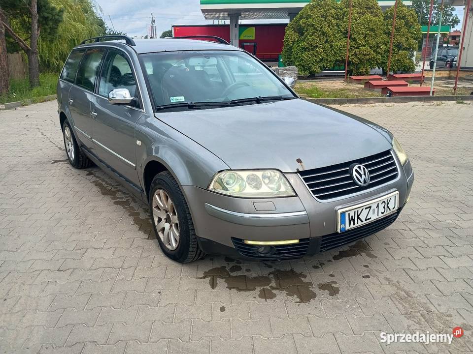 Volkswagen Passat 19 TDI 130 2003r mazowieckie Radom