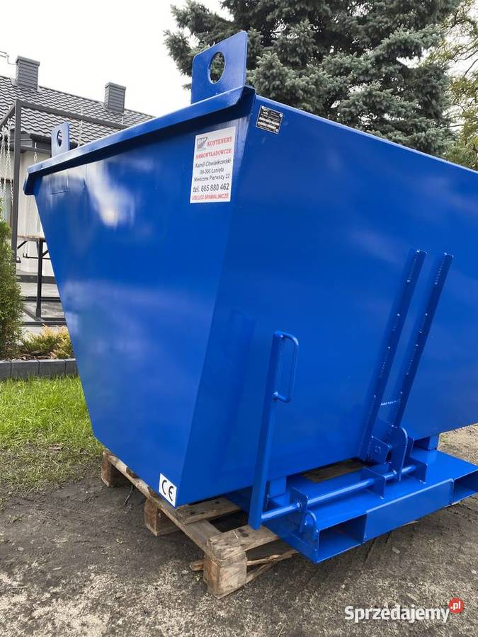 Kontener samowyładowczy koleba na piasek 15 m3 Magazynowanie łódzkie