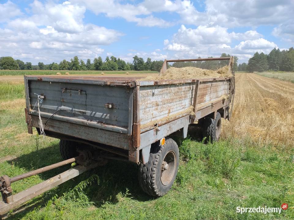 Rozrzutnik obornika dwuosiowy nieuszkodzony łódzkie Łowicz