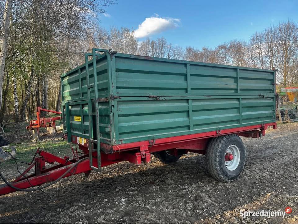 Przyczepa jednoosiowa Przyczepy rolnicze Biecz