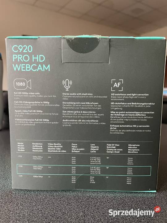 Kamera Logitech C920 PRO HD WEBCAM Tychy sprzedam
