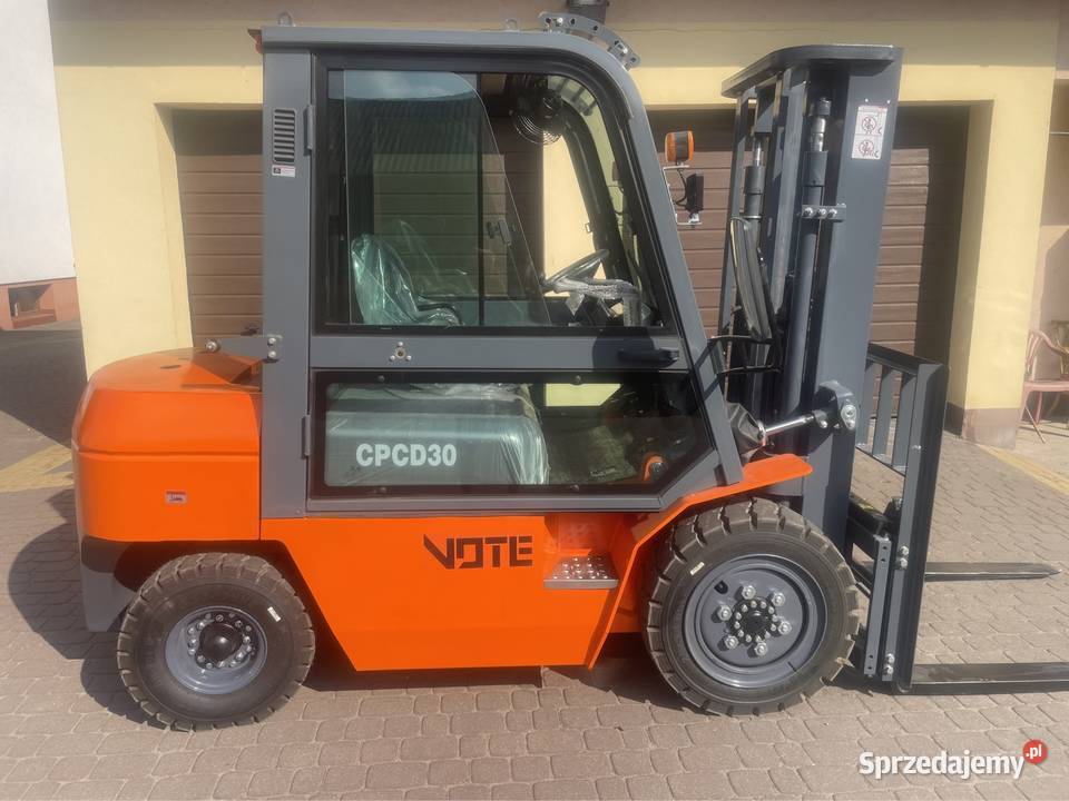 Wózek widłowy diesel pomorskie Karsin