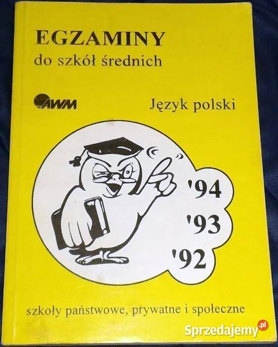 Język polski Egzaminy do szkół średnich S Chełm
