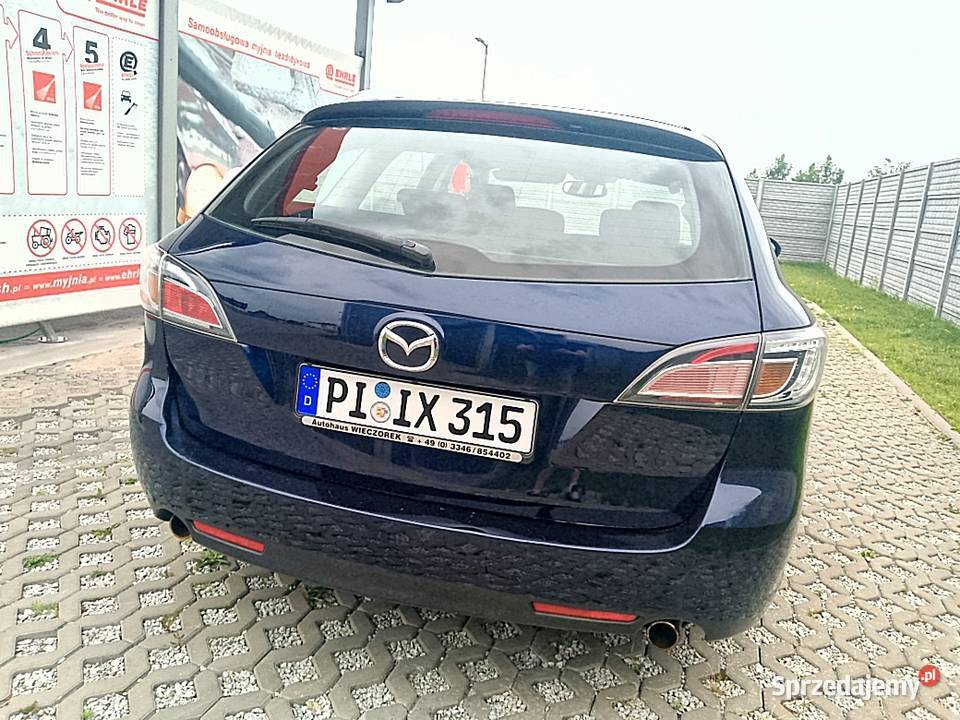 Mazda 6 II Benzyna serwisowany w ASO Samochody osobowe wielkopolskie Swarzędz