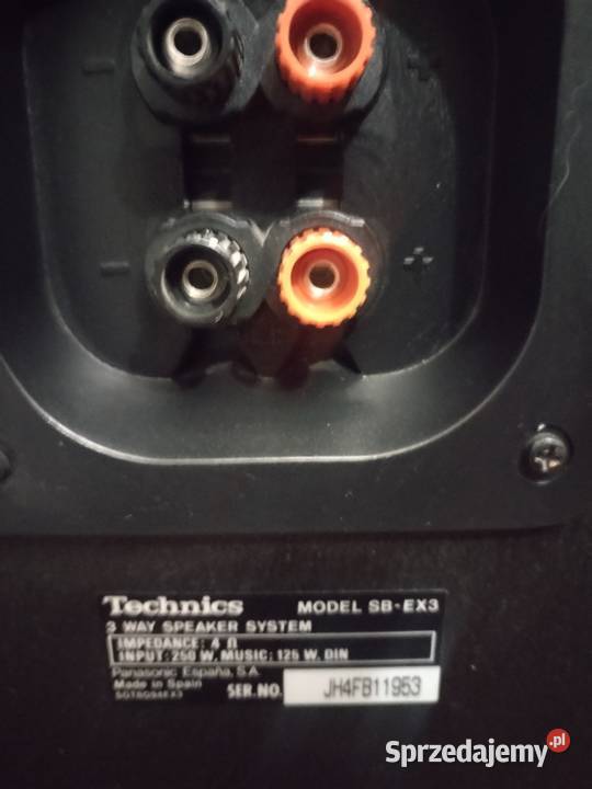 Technics EX series SBEX3 dolnośląskie Sobótka sprzedam