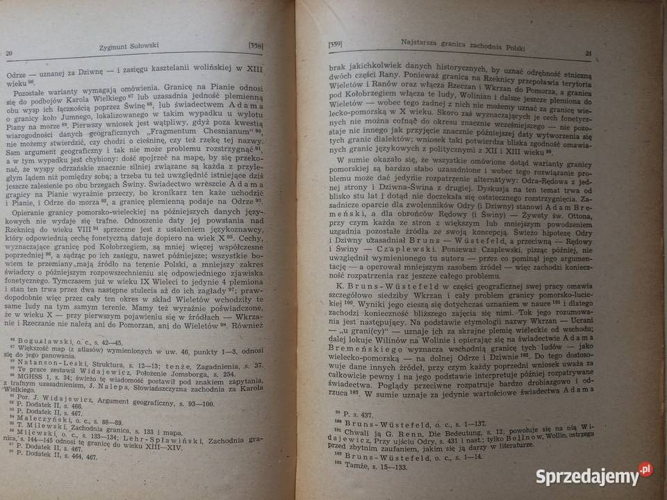 3201 Najstarsza Granica Zachodnia Polski sprzedam