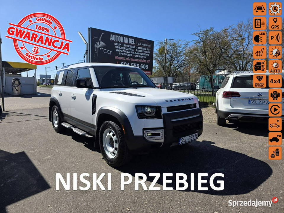 Land Rover Defender 20 Turbo 300 4x4 Pneumatyka bluetooth Słupsk
