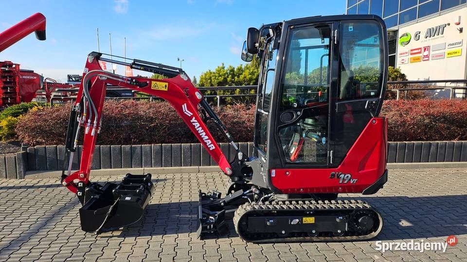 Yanmar minikoparka gąsienicowa SV 19 VT Advance Jatutów sprzedam