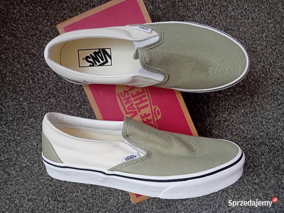 Nowe oryginalne trampki VANS Classic SlipOn pomorskie Malbork