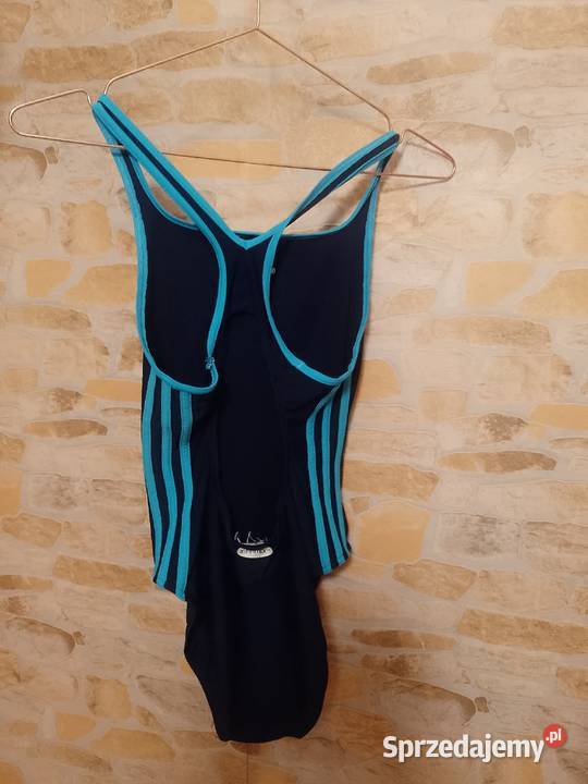 3638 SM ADIDAS Granatowy strój kąpielowy z małopolskie Kraków sprzedam