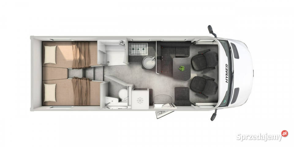 samochody kempingowe HymerEriba Hymer BMC T680 Janki