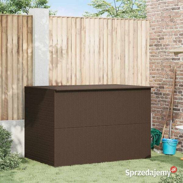 vidaXL Skrzynia ogrodowa brązowa 150 x 100 x 100