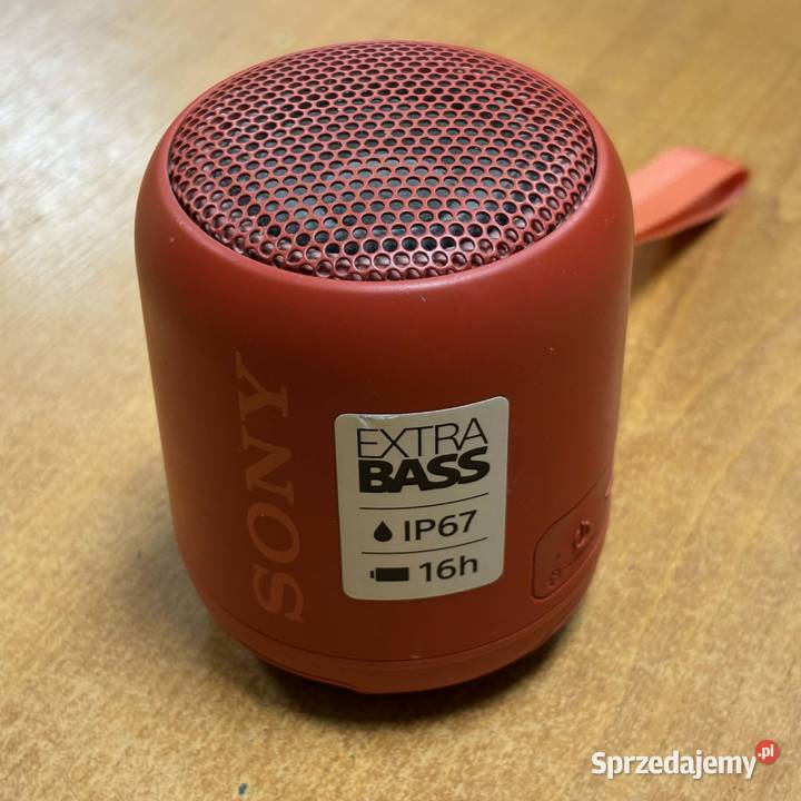 Głośnik przenośny Sony SRSXB12 Czerwony 5 W Elbląg