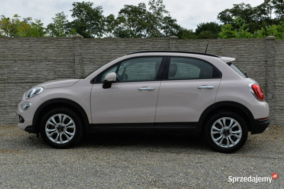 Fiat 500x 14T 140 Klima dwustrefowa Półskóra nieuszkodzony Dąbrowa Górnicza