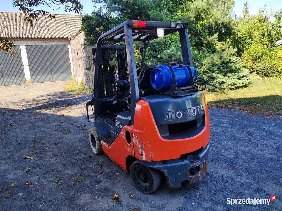 Toyota 028FGKF20 Wózek widłowy Triplex