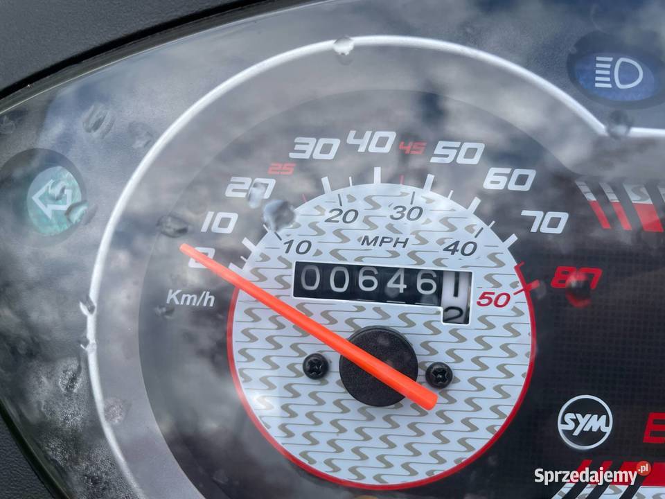 2024 R Sym Orbit 3 Skuter 50 4T 100 Sprawny 646 skuter Pilzno