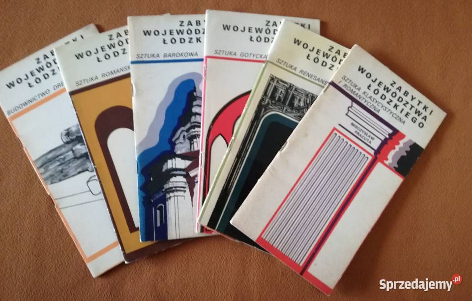 Zabytki województwa łódzkiego przewodniki Rok wydania 1973 sprzedam