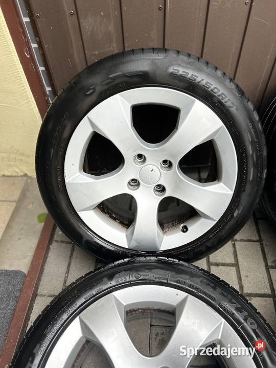 Sprzedam komplet kół alufelg peugeot 4x108 et 29 Samochodowe wielkopolskie Konin