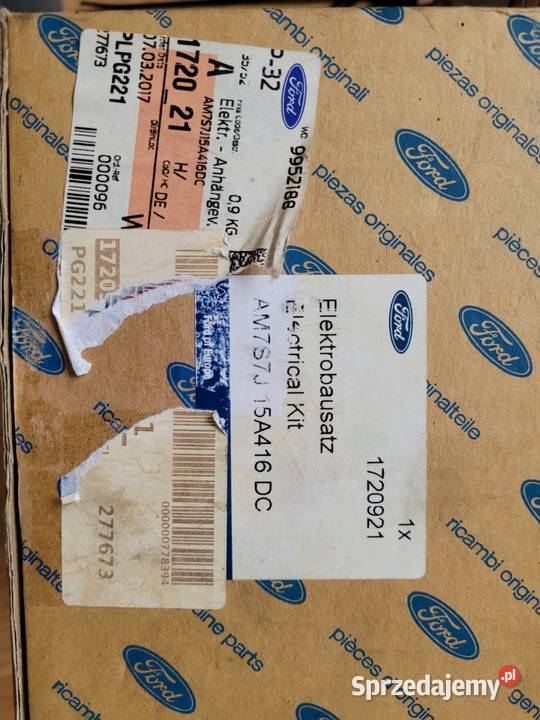 Wiązka haka Ford Mondeo MK4 nowa oryginalna 7pin Kąty Wrocławskie