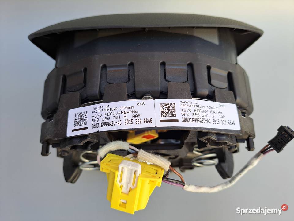 Poduszka Airbag Kierowcy SEAT 5F0880201H Nowa osobowe dolnośląskie Mielęcin
