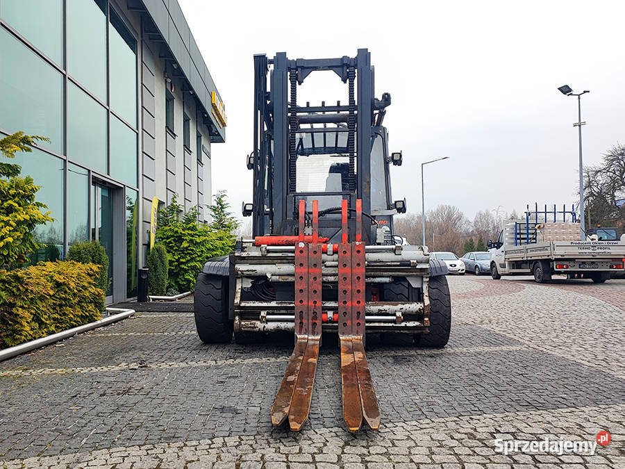 Wózek widłowy Linde H80T031100 duplex 335 m LPG Kęty
