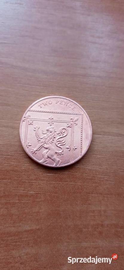 Moneta 2 pence 2014 Skoczów