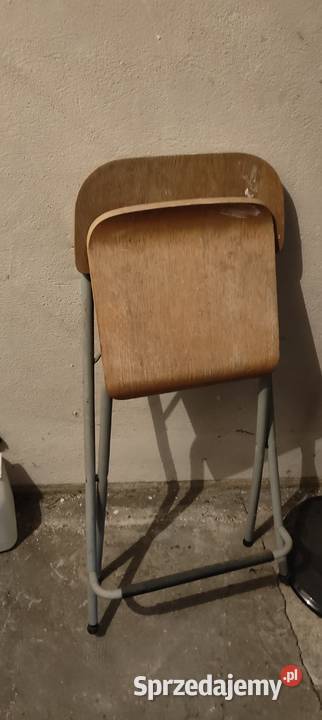 Krzesło barowe składane hoker 2 Dom i Ogród Wałbrzych