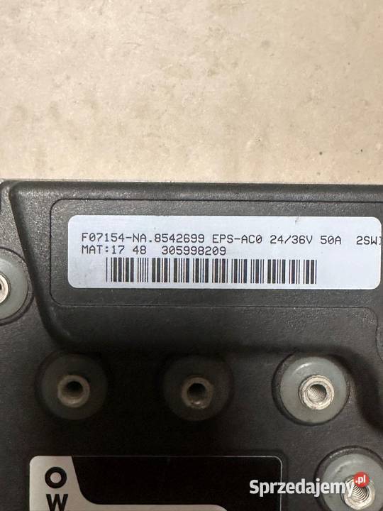 Sterownik CONTROLLER ZAPI EPSACO F07154NA8542699