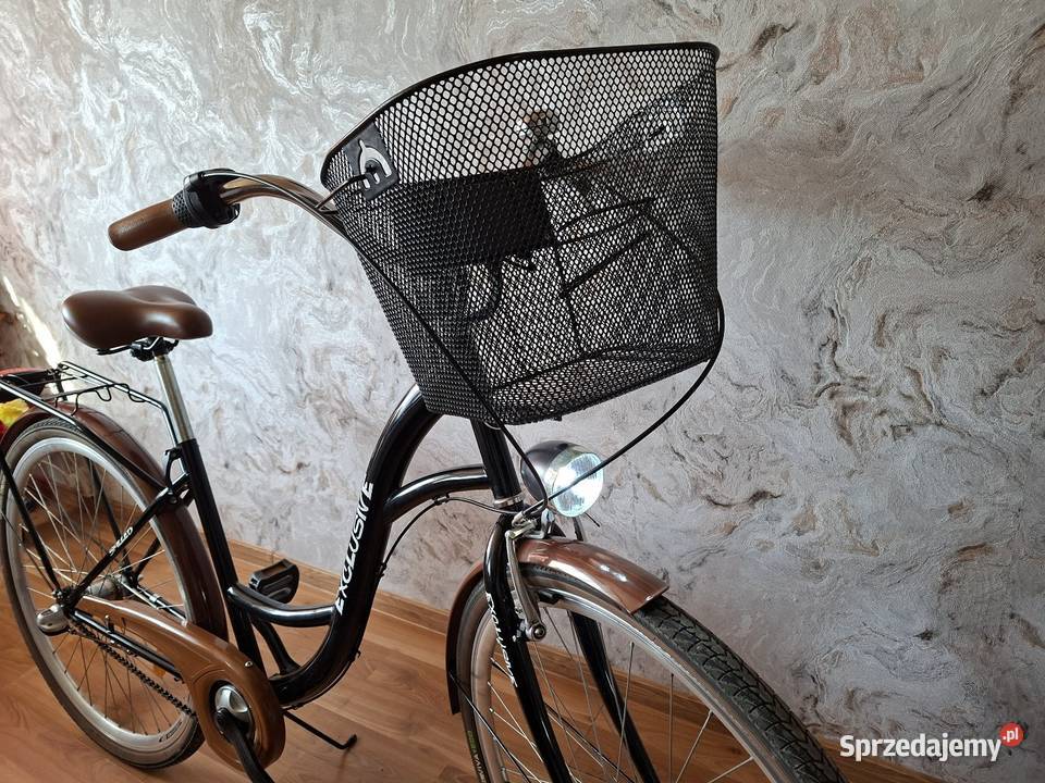 Rower damski miejski firmy Exclusive śląskie Jaworzno sprzedam