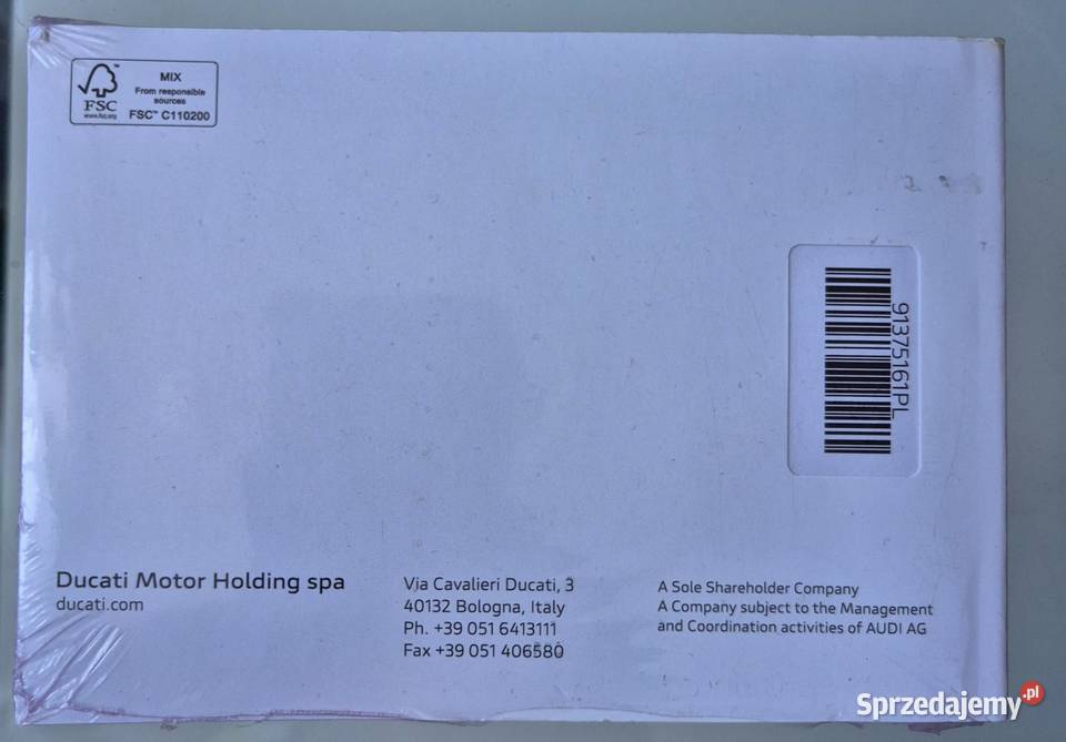 Instrukcja obsługi Ducati Multistrada 1200 2021