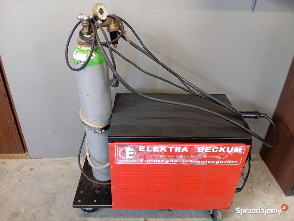 Migomat Spawarka Electra Becum 160A zestaw Bychawa