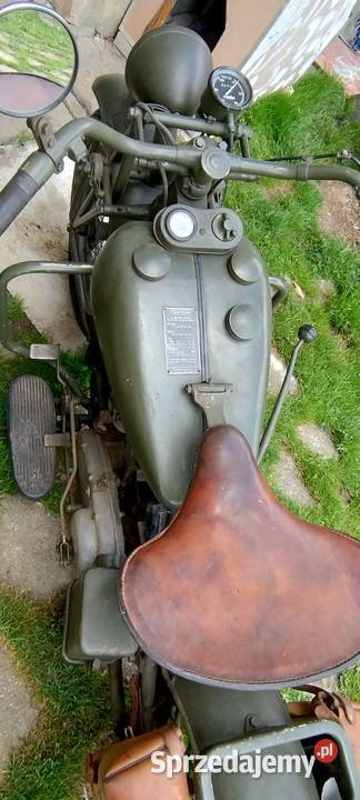 Indian 741B Scout Wczesny model z 1942 r SPRAWNY pozostałe Nowy Dwór Mazowiecki