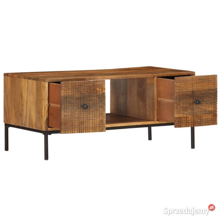Stolik kawowy 90 x 45 x 40 lite drewno mango Warszawa