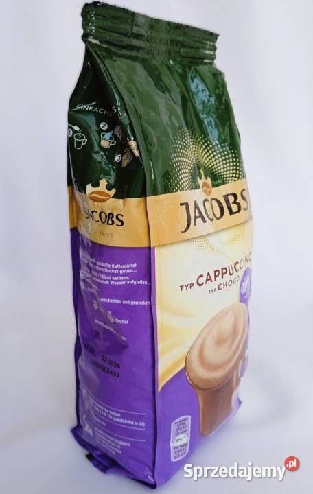 Kawa rozpuszczalna czekoladowa Jacobs Cappuccino Zaparzacze i kawiarki Lublin