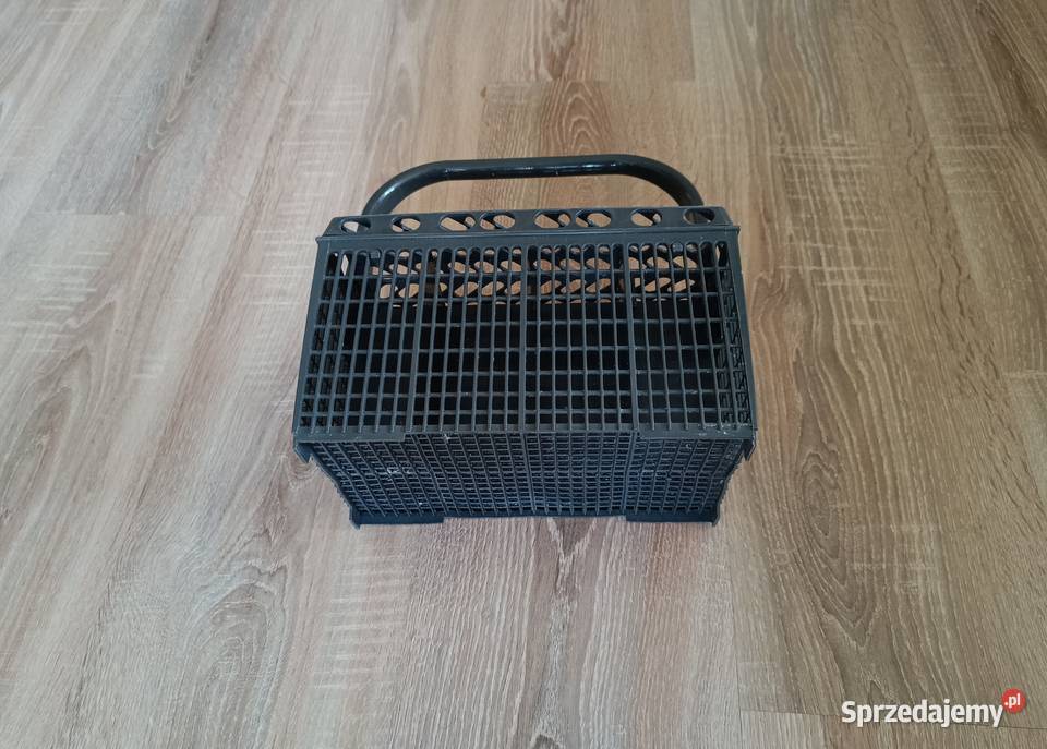 Kosz na sztućce szary Pojemnik do zmywarki Brzostek