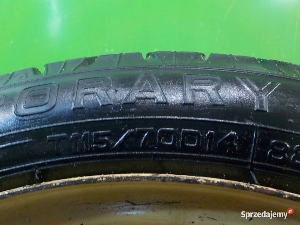 SUBARU JUSTY M300 kolo dojazdowe 1157014 4x100 stalowe Suków sprzedam