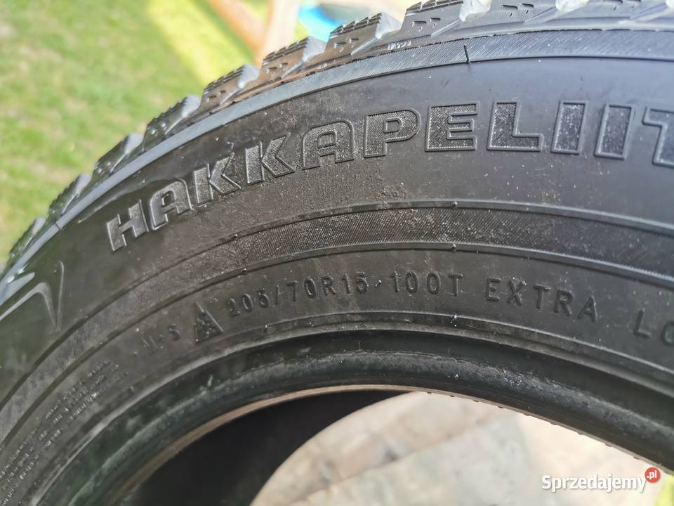 Opony Nokian hakkapeliitta 20570 r15 XL 100T ze Samochodowe Anusin